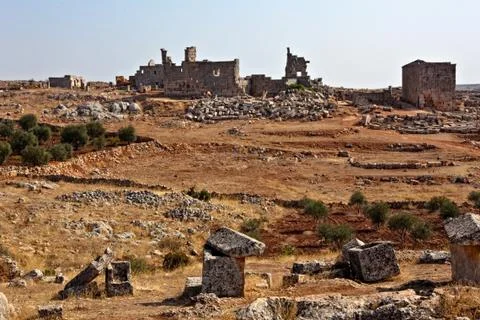 Syria - The Dead Cities Fotos de archivo