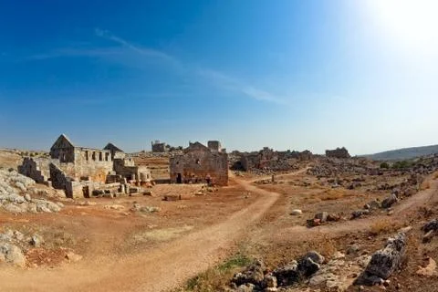 Syria - The Dead Cities Stock Photos
