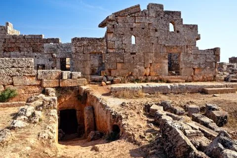 Syria - The Dead Cities Stock-Fotos