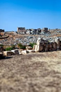 Syria - The Dead Cities Stock Photos