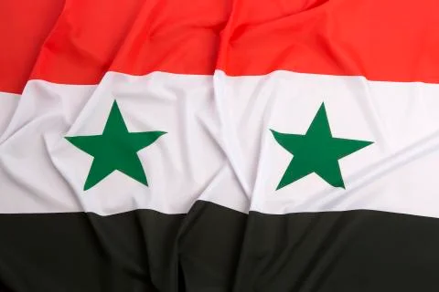 Syria flag Stock Photos