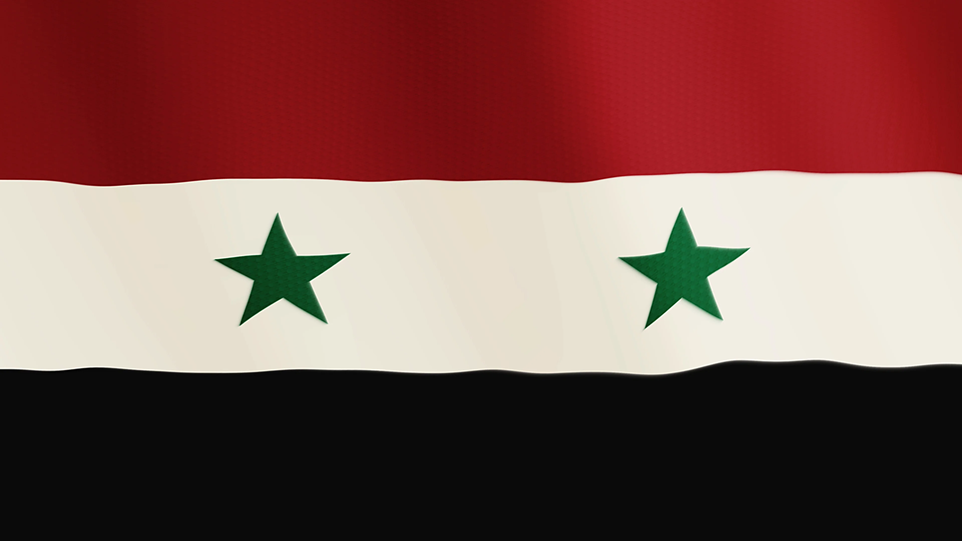 Syria flag waving animation. Full Screen... | Stock Video | Pond5