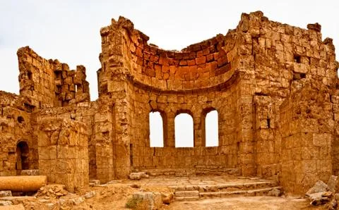 Syria - Rasafa Foto stock