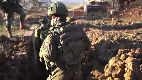 Syria: Troops of the 474th Brigade Conti... | Stock Video | Pond5