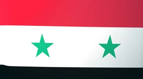 Syria Waving Flag Stock Footage 10762661