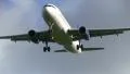 Syrian airlines plane flying overhead HD Footage