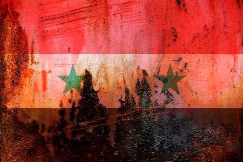 Syrian flag Stock Photos