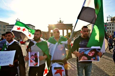 Syrian opposition Stock Photos