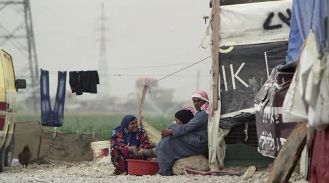 Syrian refugees Vidéo 57391506