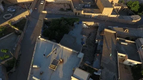 Syrian village general view Video stock 110846717