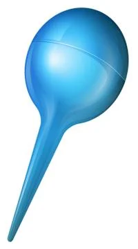 A syringe ball Stock Illustration