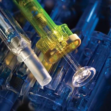 Syringe, closeup 写真素材