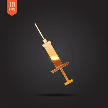Syringe icon Stock Illustration