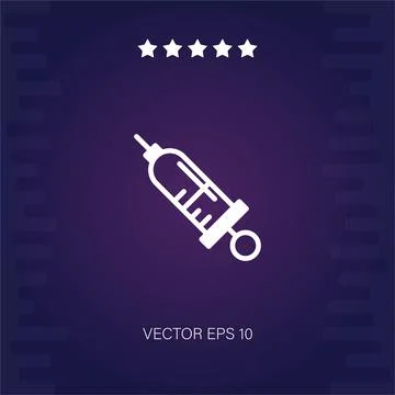 Syringe  icon Stock Illustration