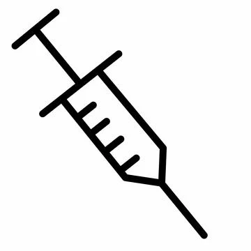 Syringe icon vector design template Stock Illustration