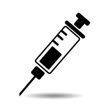 Syringe Icon Vector illustration design Stock Illustration