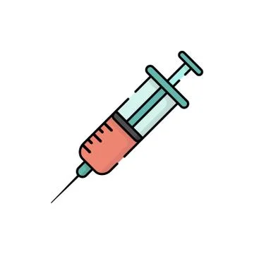 Syringe icon vector illustration Stock Illustration