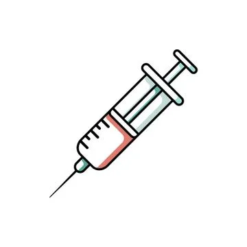 Syringe icon vector illustration Stock Illustration