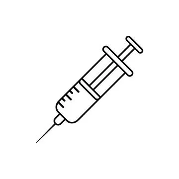 Syringe icon vector illustration Stock Illustration