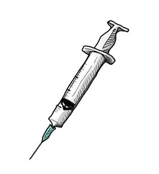 Syringe Stock Illustration
