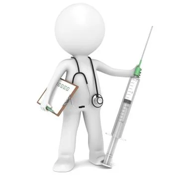 Syringe Stock Illustration