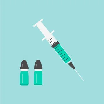 Syringe Stock Illustration