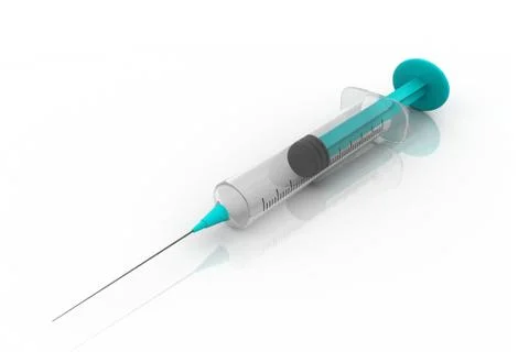 Syringe. Stock Illustration