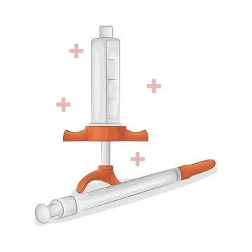 Syringe Illustration Stock Illustration