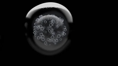 Syringe injection into cell Stock Footage 133004040