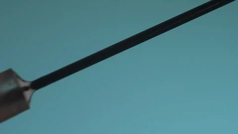 Syringe Needle Close-Up after Injection. Stock Footage 259896490