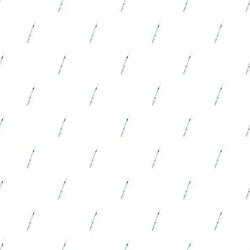 Syringe needles creating endless pattern for vaccination background 스톡 일러스트