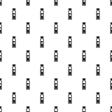 Syringe pattern seamless vector Stock Illustration