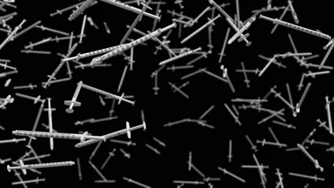 Syringe Rain Stock-Footage 146734080