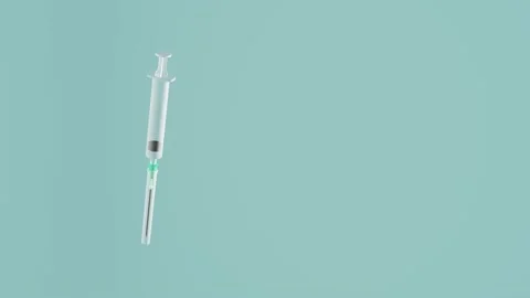 Syringe rotates Stock Footage 151507061
