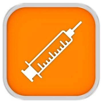 Syringe sign Stock Photos