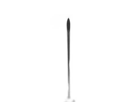 A syringe on a white background Stock-Fotos