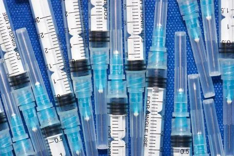 Syringes close up Фото