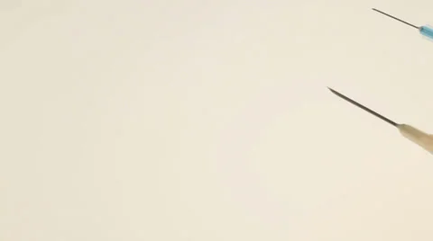 Syringes Stock Footage 32243531