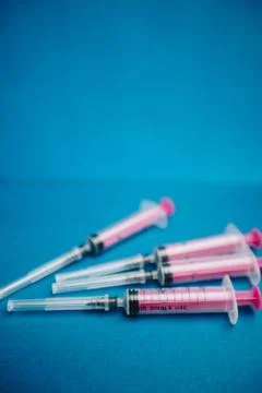 Syringes for pets Stock Photos