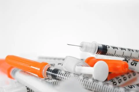 Syringes Foto stock