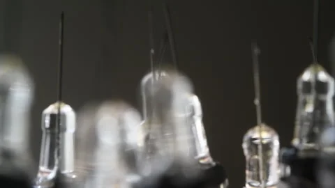 Syringes on a white background Stock Footage 338029626