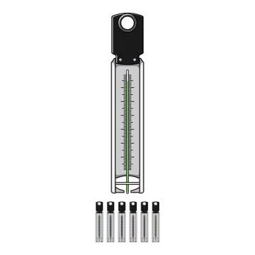 Syrup candy thermometer cartoon vector graphic Stock Illustration