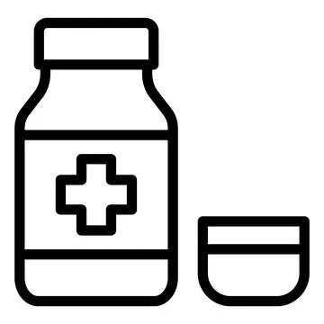 Syrup Vector Icon Design Illustration Stock Illustration