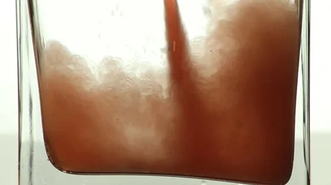 Syrup in water 1 Stock Footage 49880638