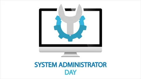System administrator day computer Stock Footage 201275336