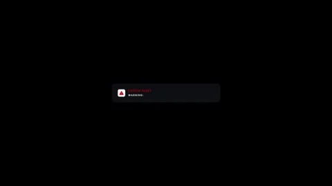 System alert notification popup with warning sign animation Stock Footage 343845319