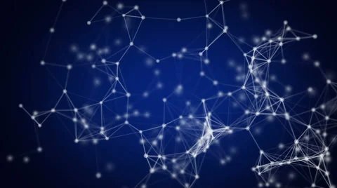 System animated Plexus Stock Footage 51677669