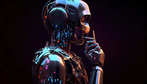 System Artificial intelligence ChatGPT Chat Bot AI Technology Stock Illustration