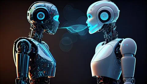 System Artificial intelligence ChatGPT Chat Bot AI Technology イラスト素材