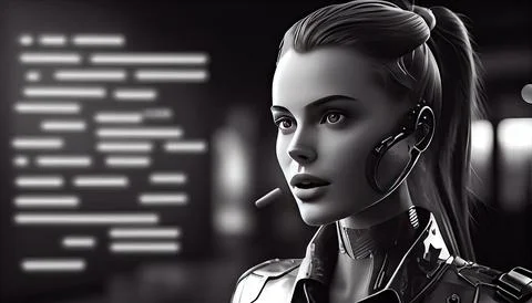 System Artificial intelligence ChatGPT Chat Bot AI Technology Stock Illustration